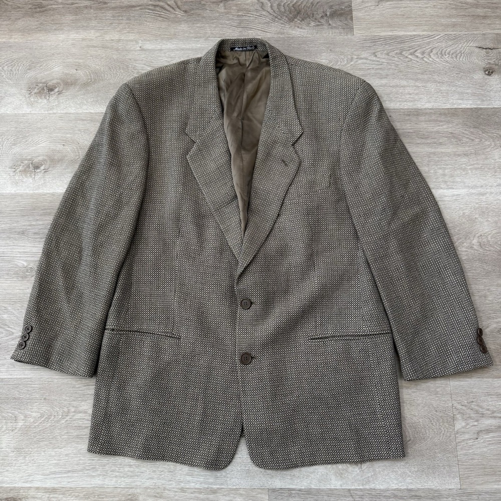 VINTAGE GIORGIO ARMANI Mens Blazer Sport Coat Casual Jacket Size 40R Wool Suit